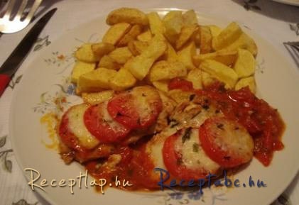 Paradicsomos szelet