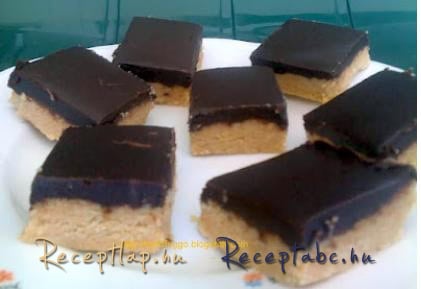 Mogyoróvajas szelet
