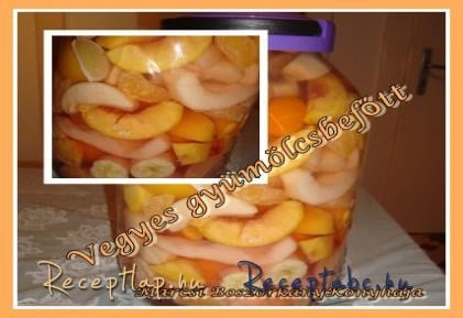 Vegyes gyümölcsbefőtt
