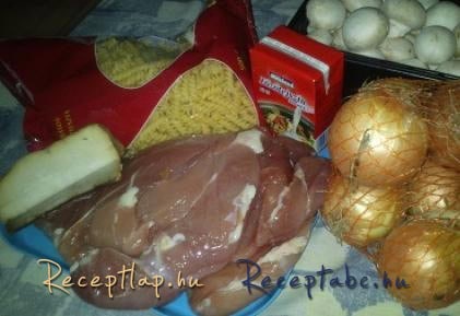 Gombás-brokkolis csirkemell