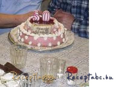 Málnakrém Torta