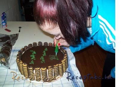 Nutellas csokitorta