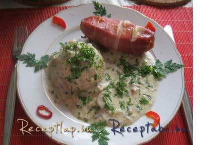 Juhtúrós krinolin gombaszósszal !