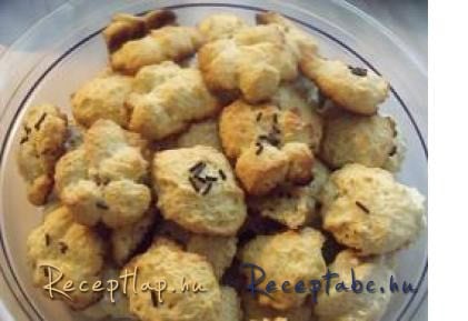 Vaníliás linzer keksz