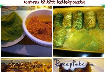 KAPROS TÖLTÖTT KELKÁPOSZTA