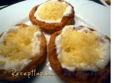 Krumplis lángos