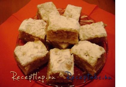 Zsuzsa almás pitéje recept
