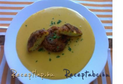 Sárgarépakrém fasírtburgunyával