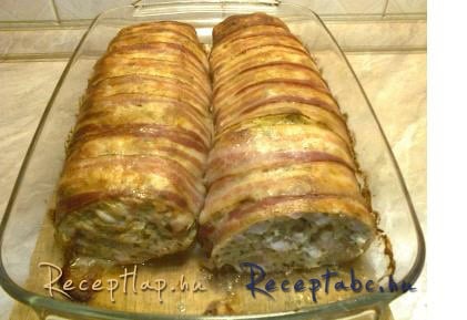 Baconos csirkemell