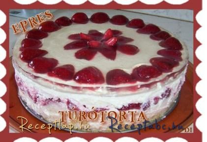 Epres túrótorta-sütés nélkül