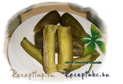 Kovászosuborka télire