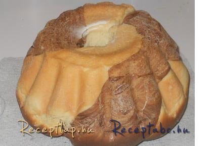 Kakaós élesztős kuglóf