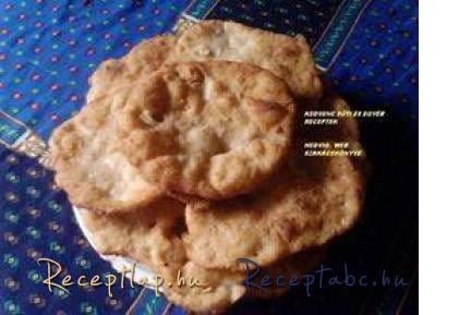 kefires morzsás lángos