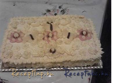Kávékrémes torta