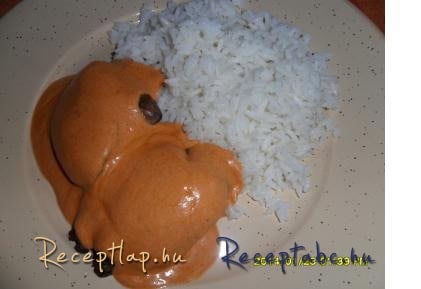Tejszínes pulykamáj