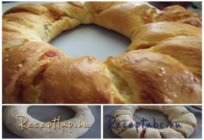 Sajtos bolognai koszorú