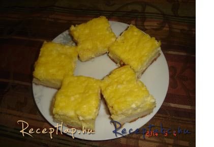 Krumplis túrós lepény