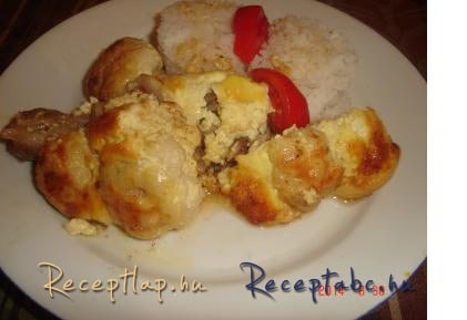 Karfiolos csirke tepsiben recept