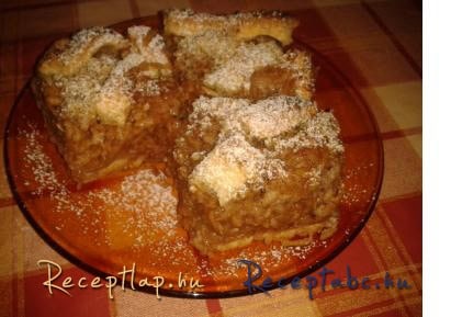 Almás-diós pite