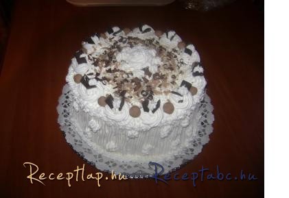 Gesztenyés torta