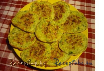 Feta sajtos cukkini lepénykék