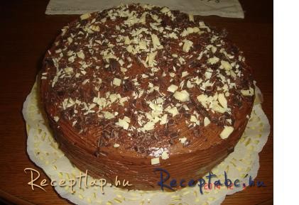 Csupa csokoládé torta