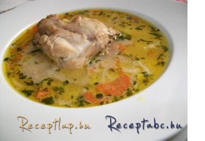 Tavaszi csirkeleves