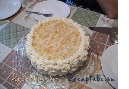 Citromkrémes torta