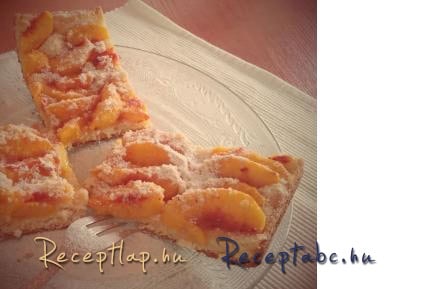 Barackos pite *