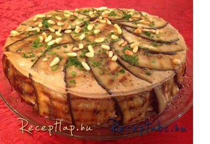 Padlizsan torta