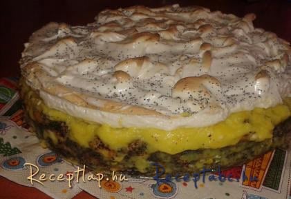 Mákos Guba torta