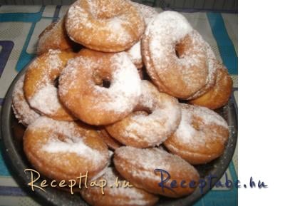 10 perces Sütőporos Fánk