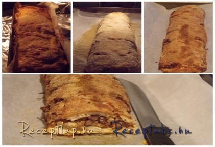 Töltött csirkemell filé (saját recept)