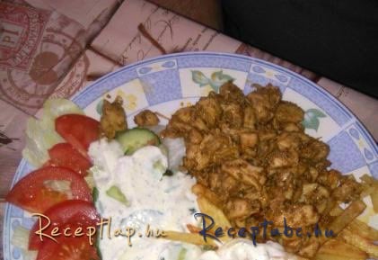 Gyros tál