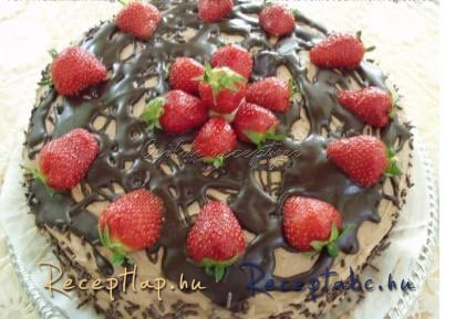 Csokis habos torta