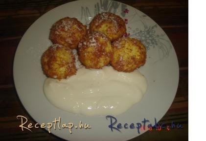 Habkönnyű túrógombóc