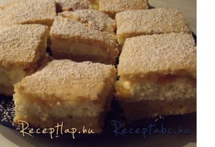 Túróspite kandírozott naranccsal