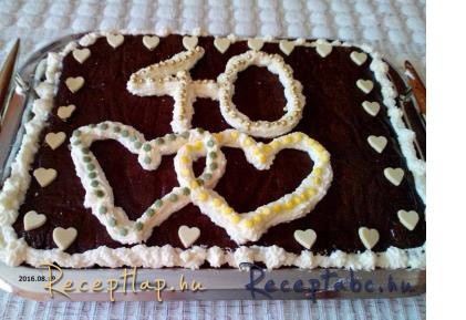 Ünnepi  Csokoládétorta
