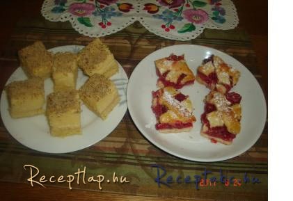 Citromkrém szelet