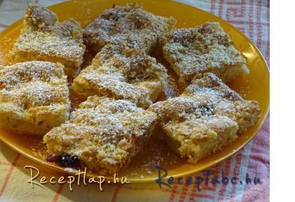 Almás-szilvás fahéjas pite CSILDITŐL