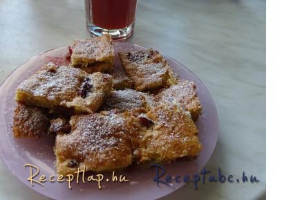 Meggyes cseresznyés zabpelyhes Csilditől