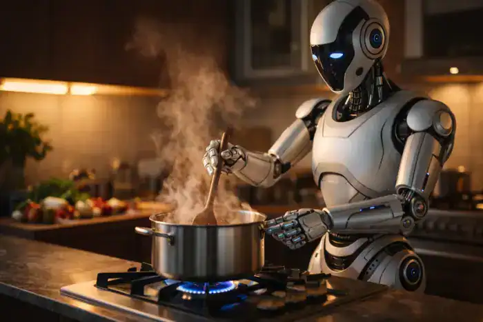 AI robotok a konyhában