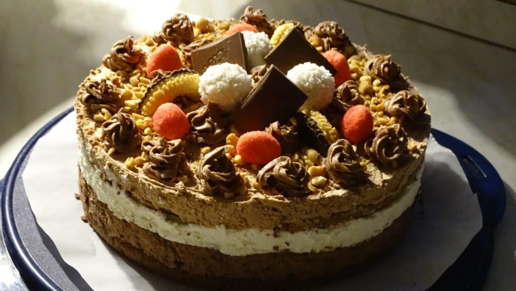 Tripla csokis mousse torta Csilditől